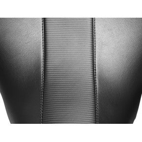 LE PERA - OUTCAST GT SEAT W/ BACKREST CAPABILITY - BLACK CARBON FIBER FULL LENGTH SEAT - '08-'21 TOURING