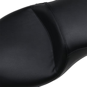 LE PERA - OUTCAST DADDY LONG LEGS SEAT - SMOOTH BLACK 2-UP SEAT - '08-'21 TOURING - 0