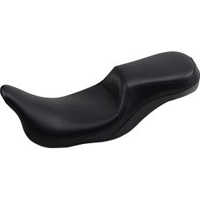 LE PERA - OUTCAST DADDY LONG LEGS SEAT - SMOOTH BLACK 2-UP SEAT - '08-'21 TOURING
