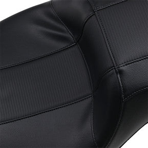LE PERA - OUTCAST DADDY LONG LEGS SEAT - BLACK 2-UP CARBON FIBER - '08-'21 TOURING - 0