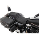 DRAG - PREDATOR III SEAT - DOUBLE DIAMOND STITCH, BLACK THREAD - '08-'20 TOURING-2