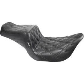 LE PERA - TAILWHIP SEAT - BLACK DOUBLE DIAMOND STITCH - '08-'23 TOURING - 0