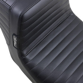 LE PERA - TAILWHIP SEAT - BLACK PLEATED - '08-'23 TOURING