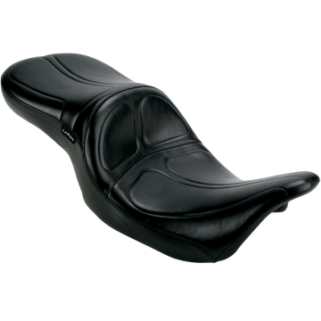 Le Pera Maverick Seat Without Backrest Stitched Black FL '08-'23