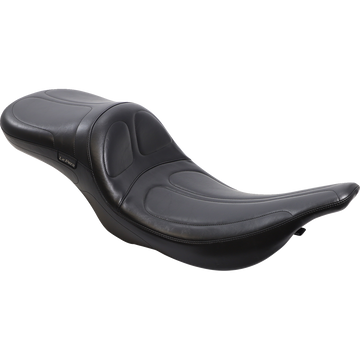 Le Pera Maverick Daddy Long Legs Seat Black Stitched FLT/FLHT '97-'01