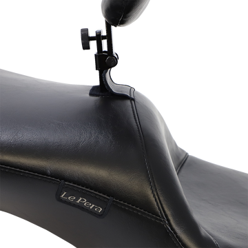 Le Pera Maverick Daddy Long Legs Seat with Backrest Black Smooth FL '08-'23