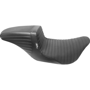 Le Pera Kickflip Seat Pleated w/ Gripp Tape Black FL '08-'23