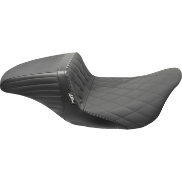 Le Pera Kickflip Daddy Long Legs Seat Diamond w/ Gripp Tape Black FL '08-'23