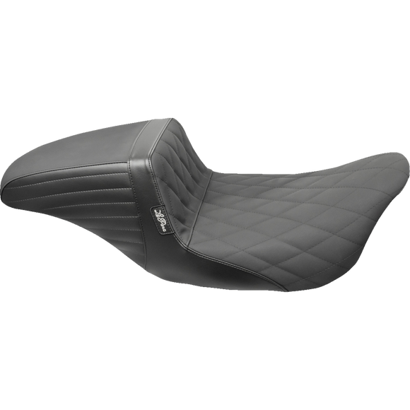 Le Pera Kickflip Daddy Long Legs Seat Diamond w/ Gripp Tape Black FL '08-'23