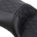 Le Pera Maverick Daddy Long Legs Seat Black w/ Black Hr Inlay Double Diamond FL '08-'23