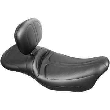 Le Pera Maverick Daddy Long Legs Seat with Backrest Black Stitched FL '08-'23