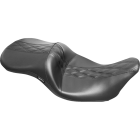 Le Pera Maverick Seat Without Backrest Hr Black Inlay Double Diamond Black FL '08-'23