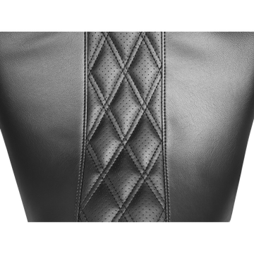 Le Pera Maverick Seat Without Backrest Hr Black Inlay Double Diamond Black FL '08-'23