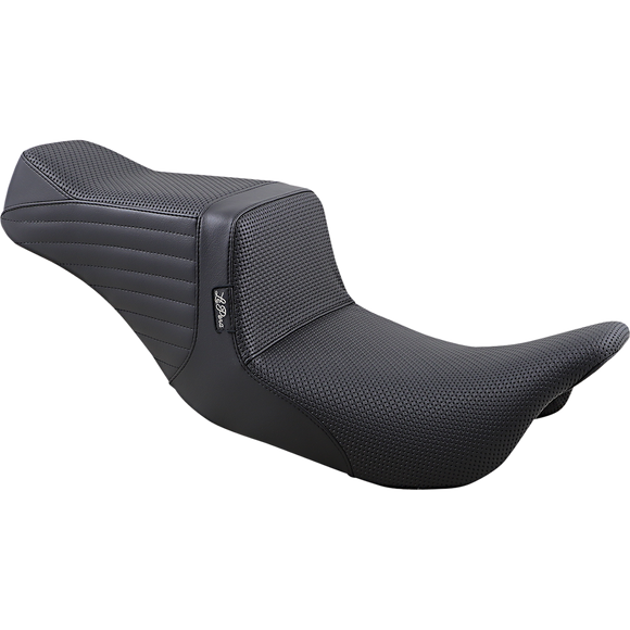 Le Pera Tailwhip Seat Basketweave Black FL '08-'23