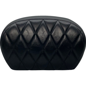 Le Pera Sissy Bar Pad Large Vinyl Single Diamond Shiny Black