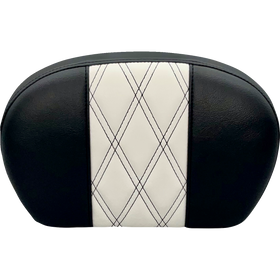 Le Pera Sissy Bar Pad Large Gt 1/HR 1 Inlay Dull Black
