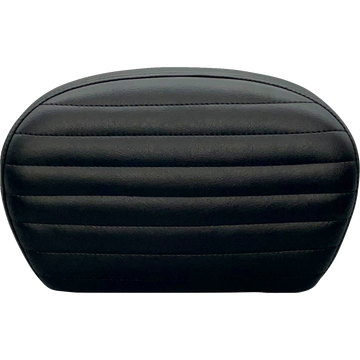 Le Pera Sissy Bar Pad Large Pleated Dull Black