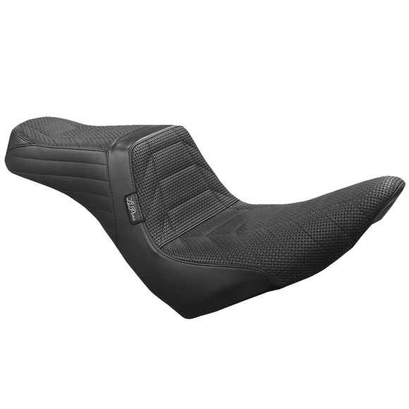 Le Pera Tailwhip Seat Track Pleat Black '18-'23