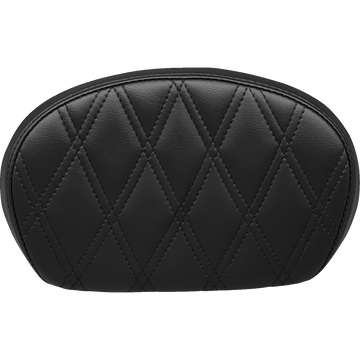 Le Pera Sissy Bar Pad Medium Double Diamond Dull Black
