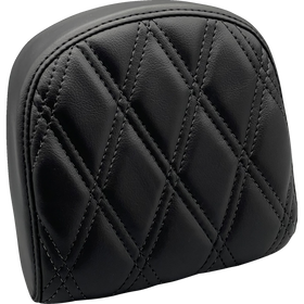 Le Pera Sissy Bar Pad Small Double Diamond Dull Black