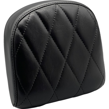 Le Pera Sissy Bar Pad Small Diamond Shiny Black
