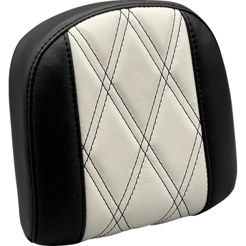 Le Pera Sissy Bar Pad Small GT1/HR1 Inlay Black/White