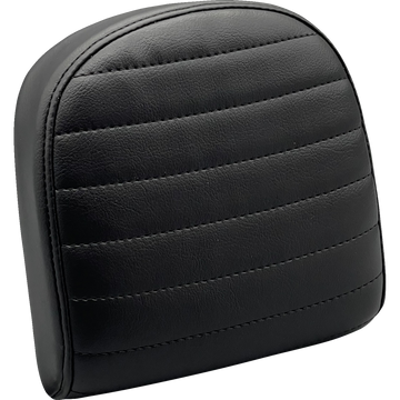 Le Pera Sissy Bar Pad Small Pleated Dull Black
