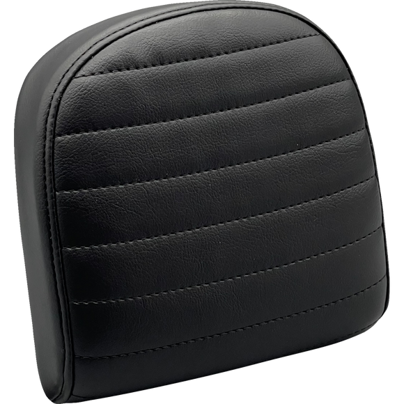 Le Pera Sissy Bar Pad Small Pleated Dull Black