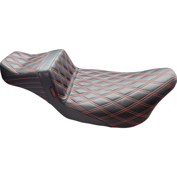 Le Pera Tailwhip Daddy Long Legs Seat Double Diamond w/ Red Thread FL '08-'24