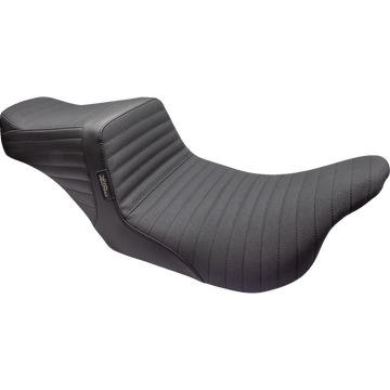 Le Pera Tailwhip Seat Pleated w/ Grip Tape Black FL '08-'23