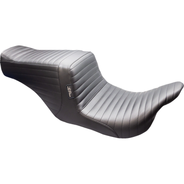Le Pera Tailwhip Up Front Seat Pleated Black FL '08-'24