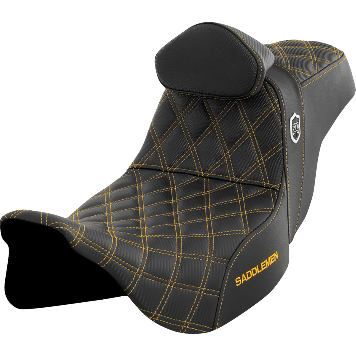SADDLEMEN Pro Series SDC Performance Grip Seat SC80807GOLRT