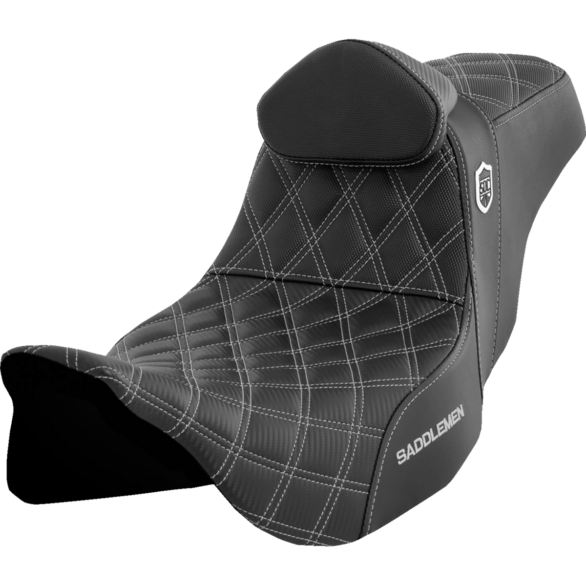 SADDLEMEN Pro Series SDC Performance Grip Seat SC80807SILRT