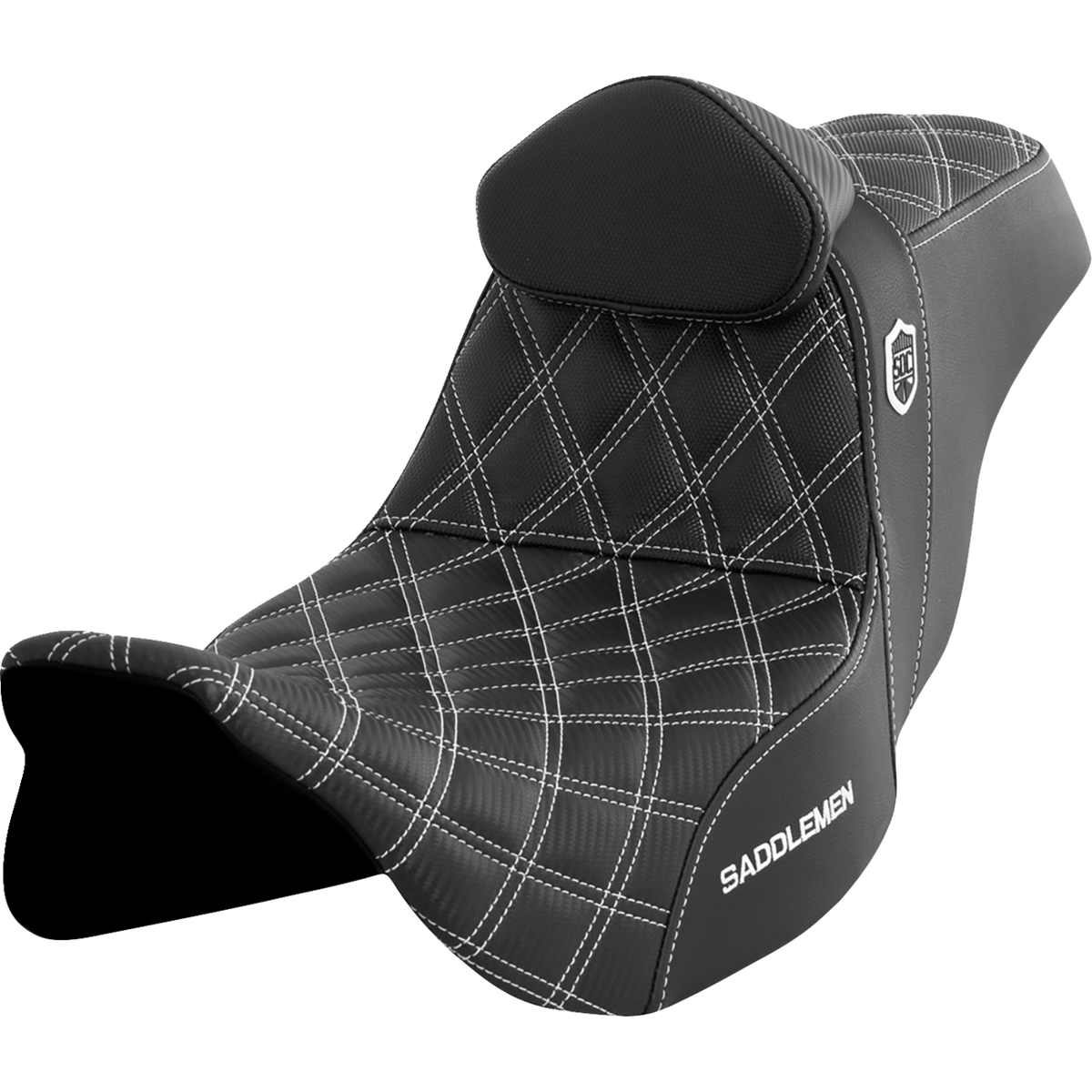 SADDLEMEN Pro Series SDC Performance Grip Seat SC80807WHIRT