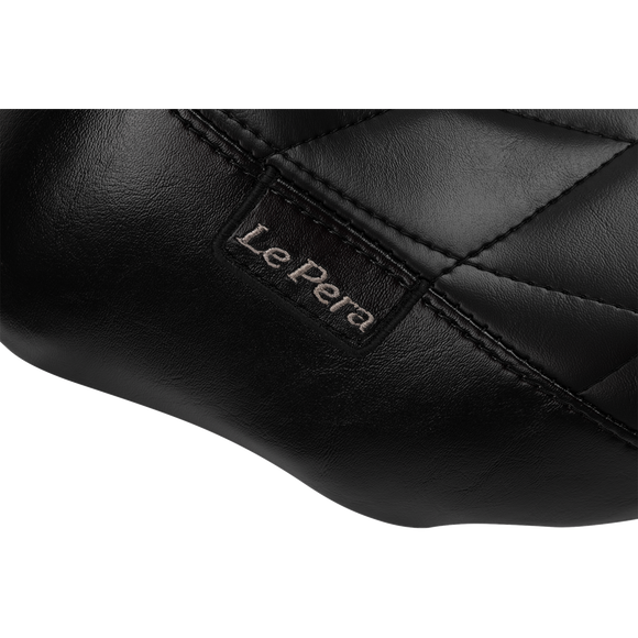 Le Pera Bare Bones Solo Seat Diamond Stitch FLH/FLT '23-'25