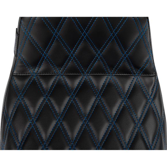 Le Pera Tailwhip Seat Blue Double Diamond Stitch FLH/FLT '23-'25