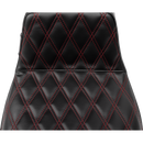 Le Pera Tailwhip Daddy Long Legs Seat Red Double Diamond Stitch FLH/FLT '23-'25
