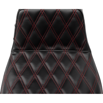 Le Pera Tailwhip Daddy Long Legs Seat Red Double Diamond Stitch FLH/FLT '23-'25