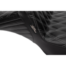 Le Pera Tailwhip Daddy Long Legs Seat Gray Double Diamond Stitch FLH/FLT '23-'25