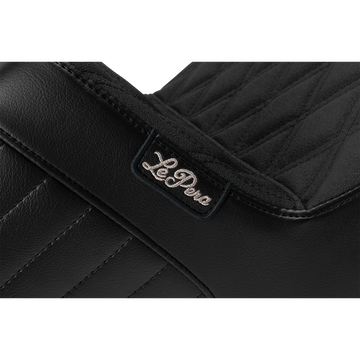 Le Pera Kickflip Seat Double Diamond Stitch w/ Gripp Tape FLH/FLT '23-'25