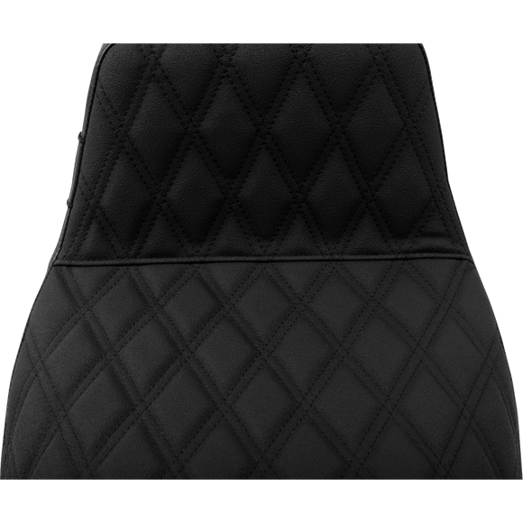 Le Pera Kickflip Seat Double Diamond Stitch w/ Gripp Tape FLH/FLT '23-'25