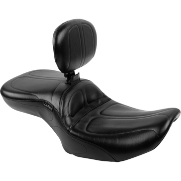 Le Pera Maverick Seat with Backrest Black FLH/FLT '23-'25