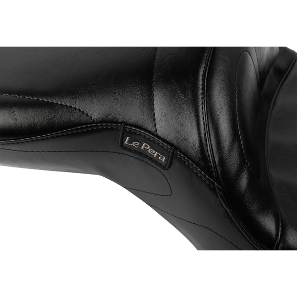 Le Pera Maverick Seat with Backrest Black FLH/FLT '23-'25