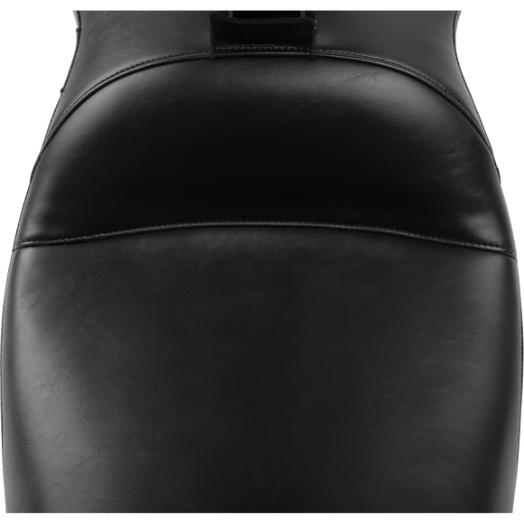 Le Pera Maverick Seat with Backrest Smooth Black FLH/FLT '23-'25