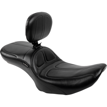 Le Pera Maverick Daddy Long Legs Seat with Backrest Black FLH/FLT '23-'25