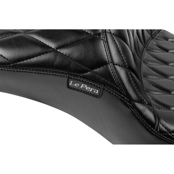 Le Pera Maverick Daddy Long Legs Seat Without Backrest Diamond Stitched FLH/FLT '23-'25