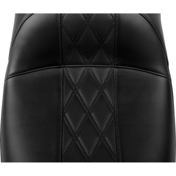 Le Pera Maverick Daddy Long Legs Seat Without Backrest Diamond Stitch HR2 Inlay FLH/FLT '23-'25