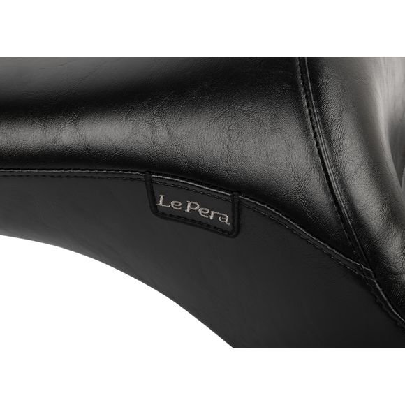 Le Pera Maverick Seat Without Backrest Smooth Black FLH/FLT '23-'25