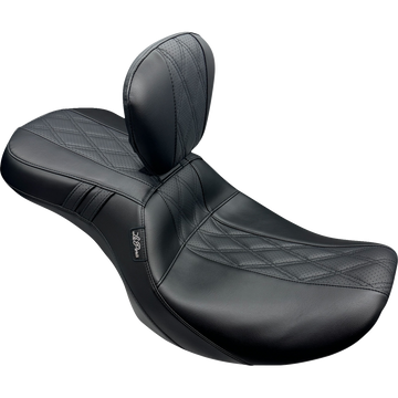 Le Pera Outcast Seat with Backrest GT2 Inlay FLH/FLT '23-'25