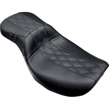 Le Pera Outcast Daddy Long Legs Seat 2up W/O Backrest GT2 Inlay FLH/FLT '23-'25